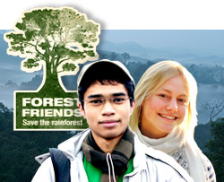Yangki (Indonesia) & Hanna (Germany) (C) WWF-Jugend